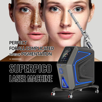 450ps Picolaser Q Switched Nd Yag Laser 1064nm 532nm Stationary