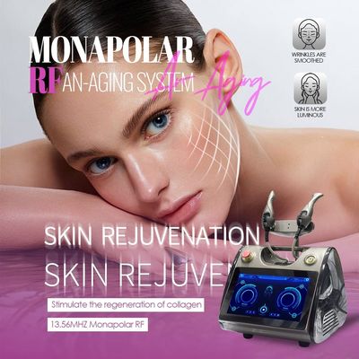 RF Skin Tightening Machine 2 Handpieces 13Mhz RF Frequency Beauty Machine