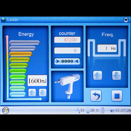 1600mJ Q - Switched ND YAG Laser tattoo removal , 2 yag bars with CE approval